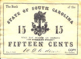 Confederate States Civil War Era Replica Currency Set D