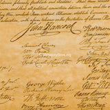 Declaration of Independence Replica - 14" x 16" Parchment Poster