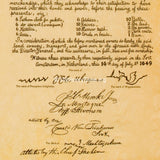 Deeds for Manhattan 1645 & Long Island 1649