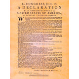 Dunlap Declaration - first printed version of the Declaration of Independence
