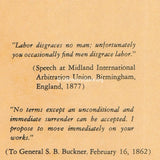 Ulysses S. Grant - Portrait and Thoughts