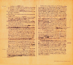 Jefferson's Rough Draft of the Declaration of Independence