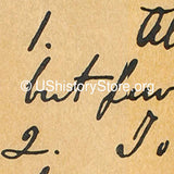 Last Will and Testimate of Robert E. Lee 1846