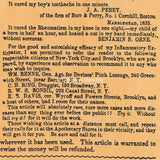 Patent Medicine Advertisement 1853