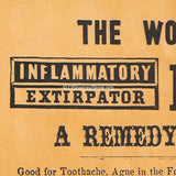 Patent Medicine Advertisement 1853