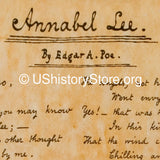 Edgar Allan Poe - Annabel Lee 1849