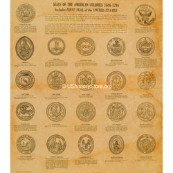 Seals of the American Colonies 1606-1794