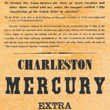 The Union Is Dissolved 1860 poster
