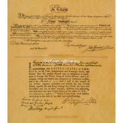 George Washington - Commission & Oath