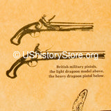 Weapons of the American Revolution Poster [small poster size]