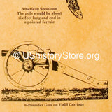 Weapons of the American Revolution Poster [small poster size]