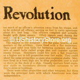 Weapons of the American Revolution Poster [small poster size]